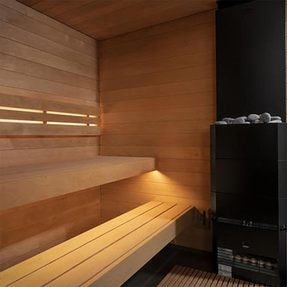 SaunaLife G6 5-Person Pre-Assembled Outdoor Sauna