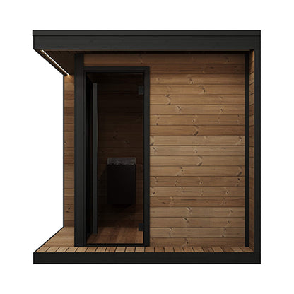 SaunaLife Luxury GL6 6-Person Outdoor Sauna Kit