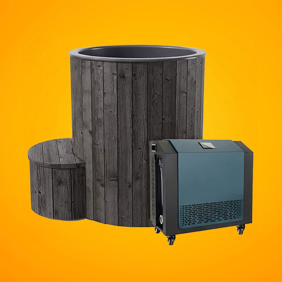 SaunaLife S1NC/BC 1-Person Immersion Tub with Chiller and Heater