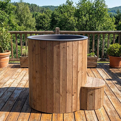 SaunaLife S1N/B 1-Person Hot and Cold Immersion Tub