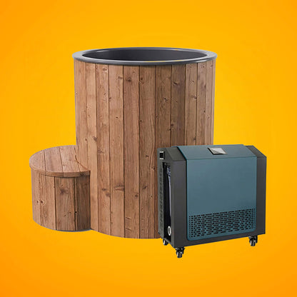 SaunaLife S1NC/BC 1-Person Immersion Tub with Chiller and Heater