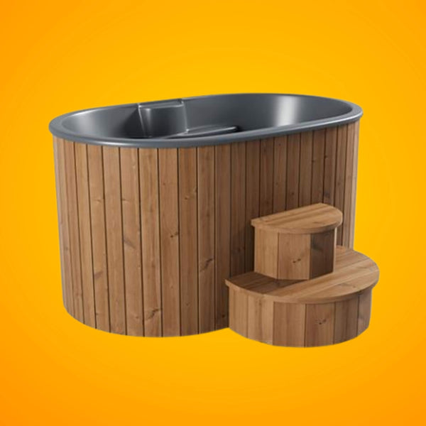 SaunaLife S2N/B 2-Person Hot and Cold Immersion Tub