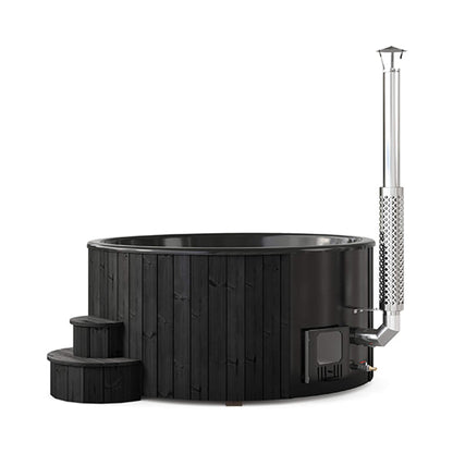 SaunaLife Soak S6B 7-Person Wood-Fired Hot Tub