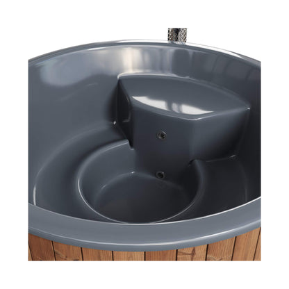 SaunaLife Soak S6N 7-Person Wood-Fired Hot Tub