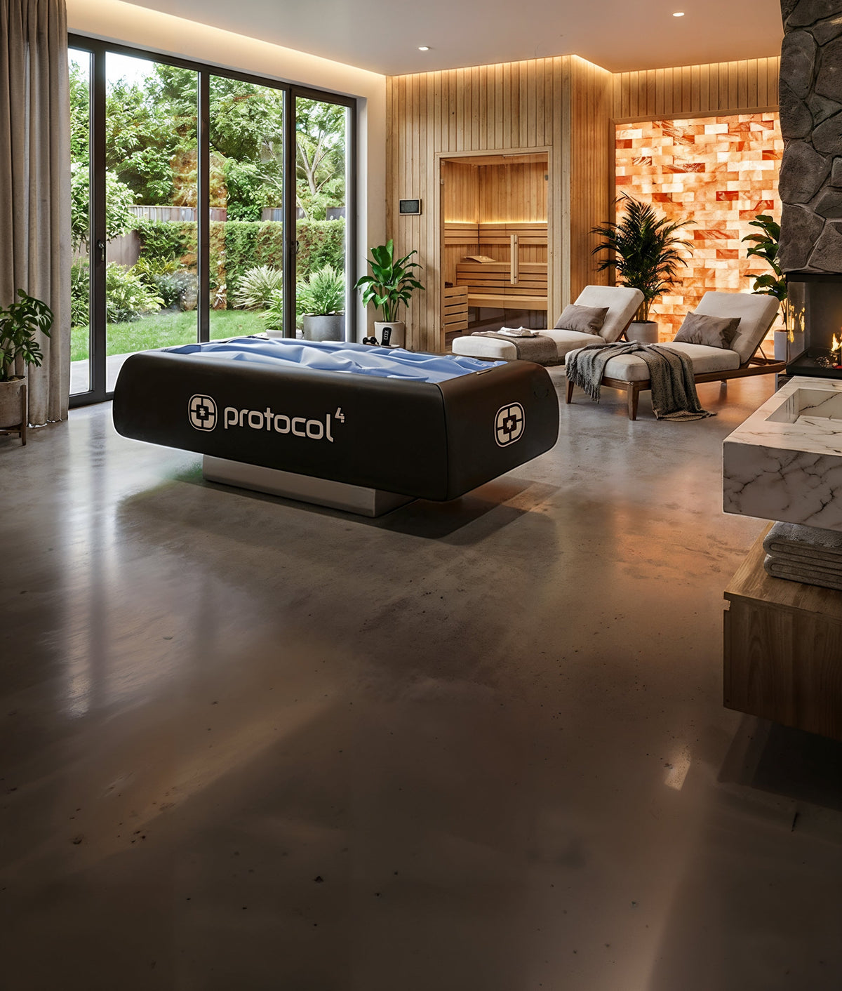 Protocol4 CryoCloud Dry Cooling Recovery Bed