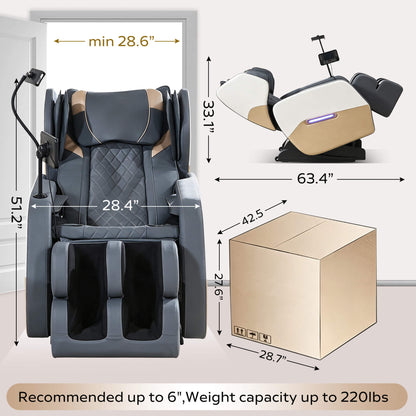 Synca Zero-Gravity Heated Massage Recliner